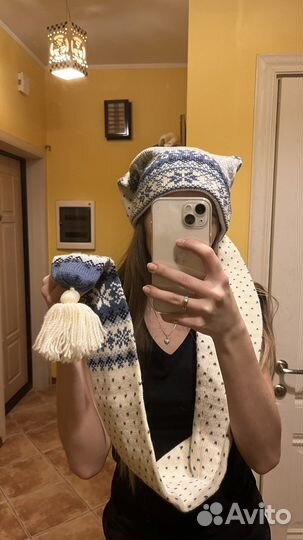 Шапка Скандинавия - шерсть