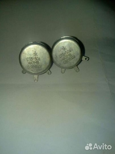 Резисторы переменные, подстроечные, фото