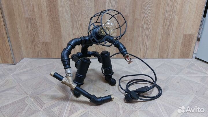 Светильник в стиле лофт