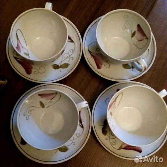 Чайные пары от сервиза Регина