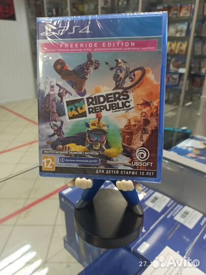 Игра на диске Riders Republic для PS4