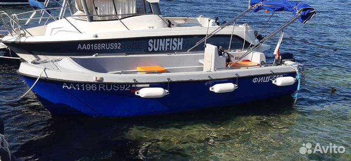 Катер для рыбалки,прогулок фиш 550