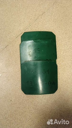 Броне плита на бронежилет 6б12