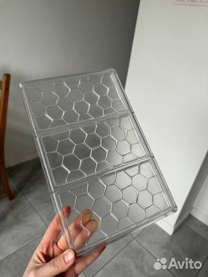 Форма поликарбонатная для шоколада Плитка Соты