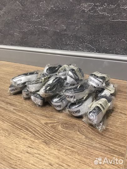 Лента шнурок skoda для ключей, бейджа Шкода