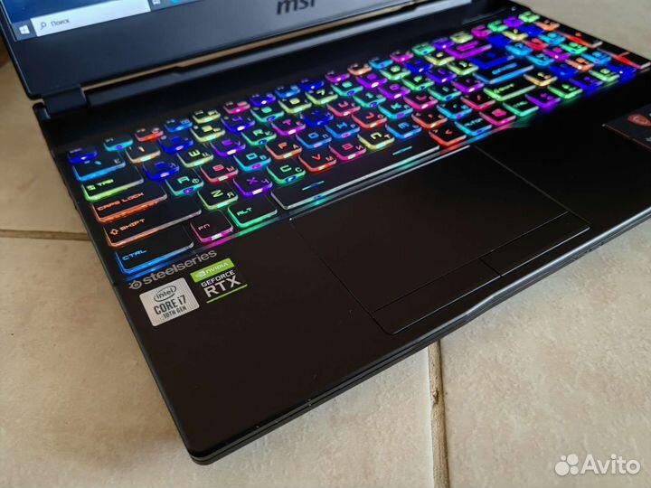 MSI i7-10750H /RTX 2070-8гб/144 Гц Гарантия