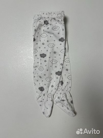 Комплект ползунков, 62-68 размер, 4 шт