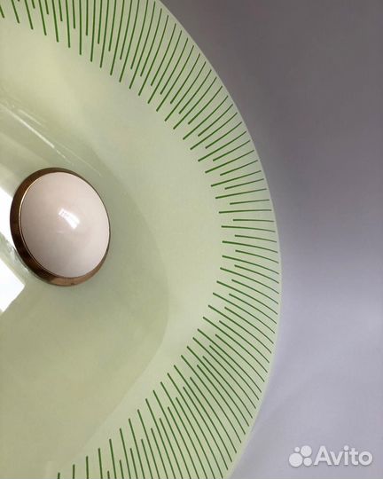 Люстра тарелка СССР