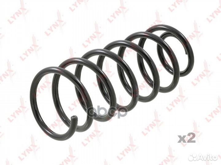 Пружина подвески перед прав/лев VW polo 1,7