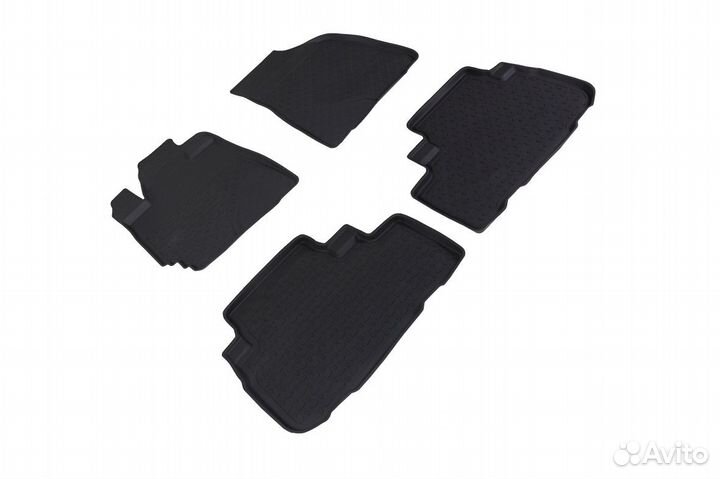 Резиновые коврики Toyota Highlander II 2007-2014