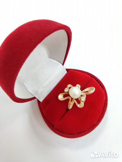 Кольцо золотое 585 (арт 98791) Сп29