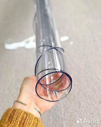 Гибкое мягкое стекло на стол, силиконовые скатерти