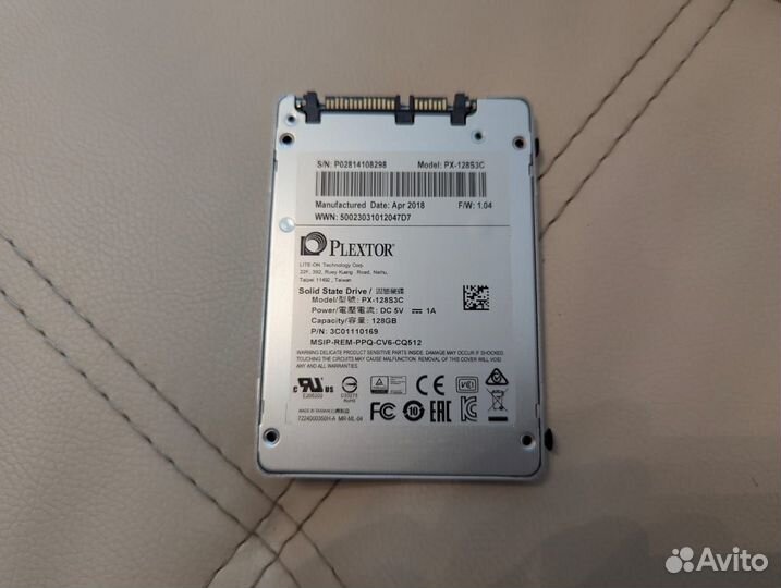 Ssd 128gb plextor