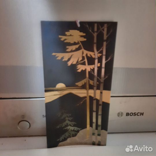 Картинка по металлу, 70-х, СССР