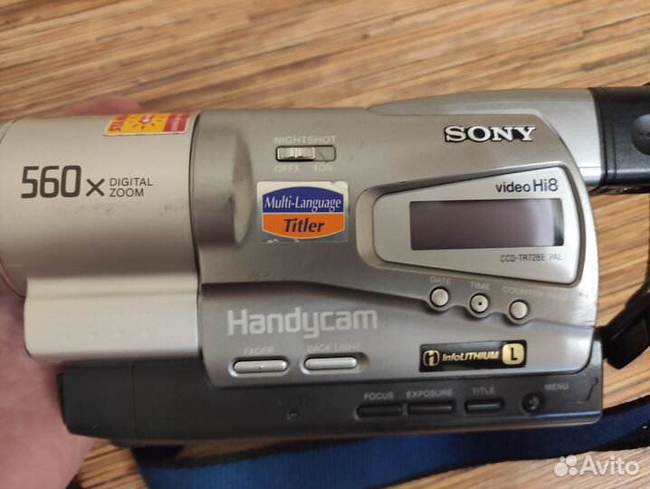 Видеокамера sony ссd-TR728E