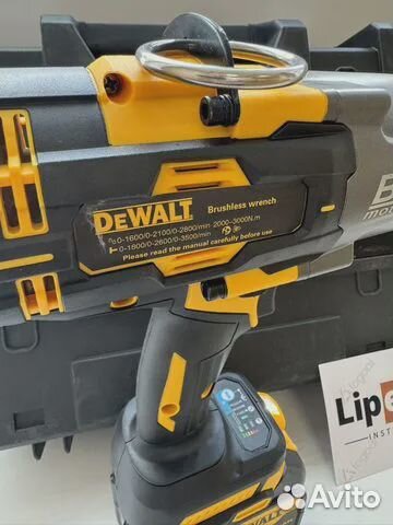 Гайковерт аккумуляторный грузовой dewalt.Новинка