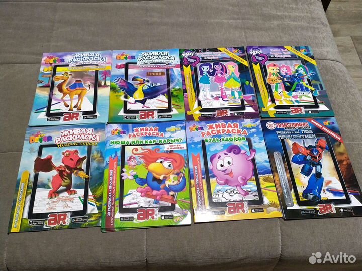 Раскраска Devar оживающая, Живая Азбука 3D