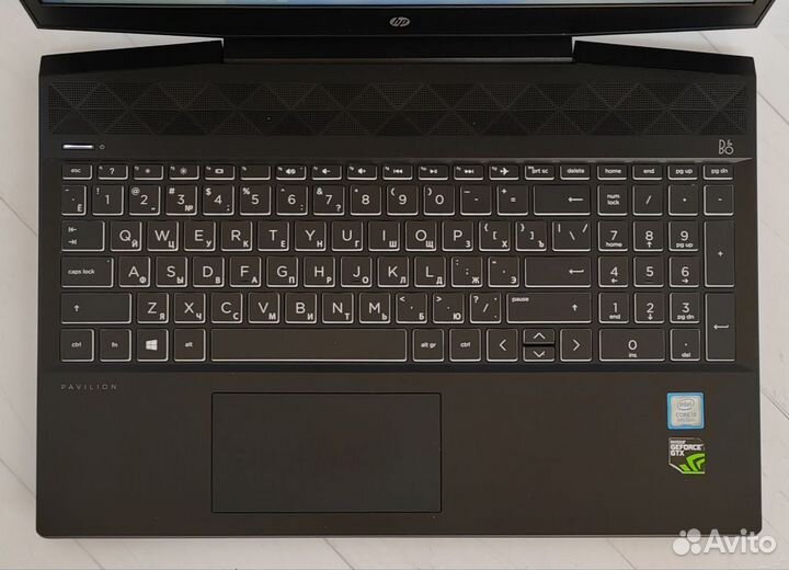 Игровой ноутбук HP Pavillion GTX 1050/12/1tb