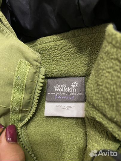 Куртка детская jack wolfskin 104