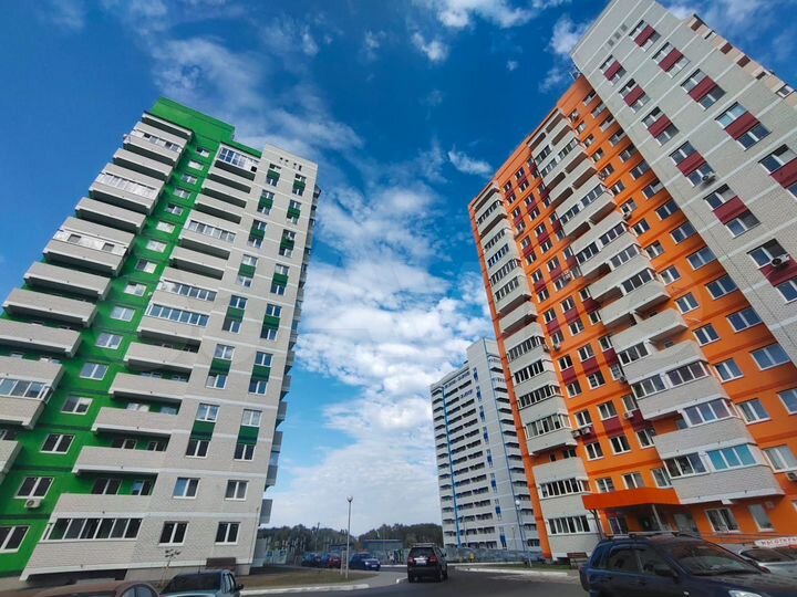 2-к. квартира, 62,4 м², 4/16 эт.