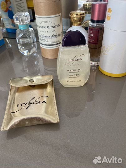 Масло для тела hysqia golden silk