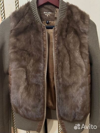 Жилетка меховая женская