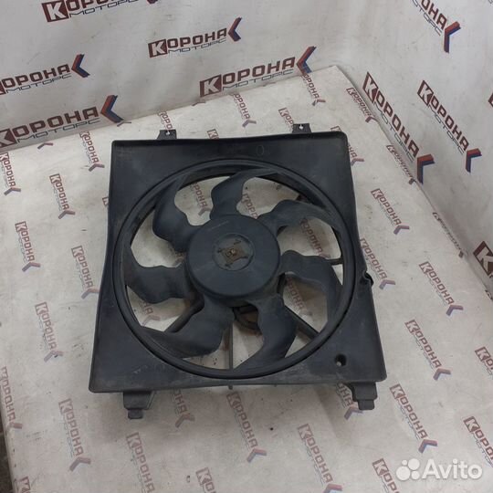 Вентилятор радиатора hyundai santa FE