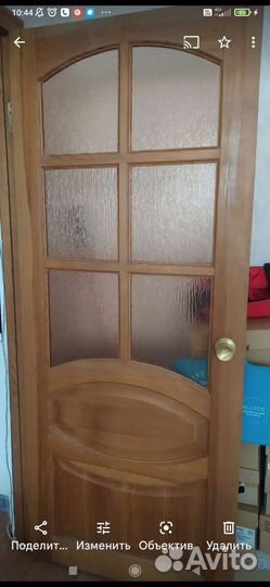 Дверь из массива дерева бу