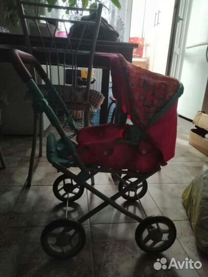 Коляска для кукол новая