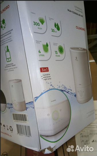 Увлажнитель воздуха cilindro RUH-CD300/4.0E-WT Roy