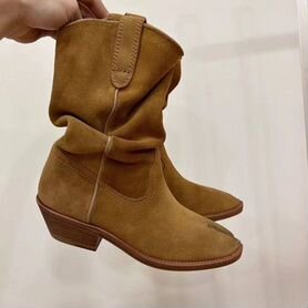 Полусапоги tabi Maison Margiela таби замшевые