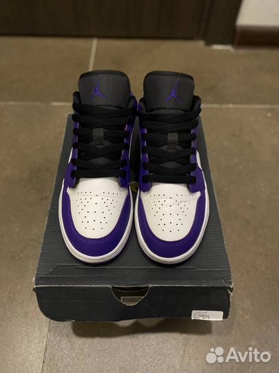 Jordan 1 low gs Purple