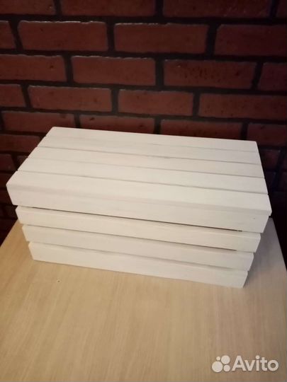 Ящик деревянный для хранения с крышкой