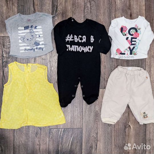 Вещи на девочку 56-74