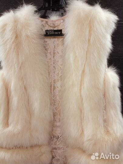Жилетка меховая женская 44
