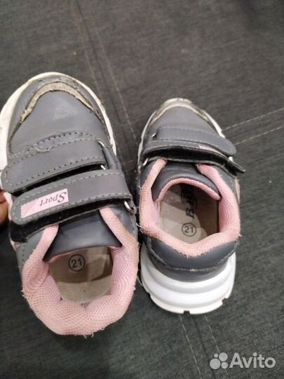 Кроссовки для девочки 21 размер