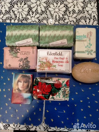 Натуральное мыло времён СССР