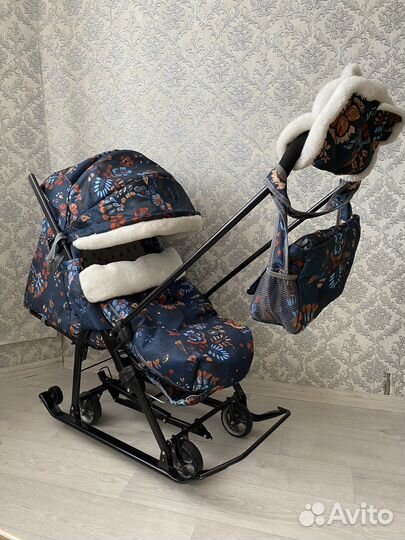 Санки коляска Nika 7-5