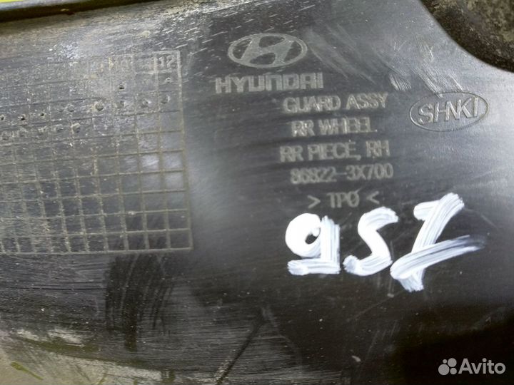 Локер зад правый Hyundai Elantra хюндай елантра 3