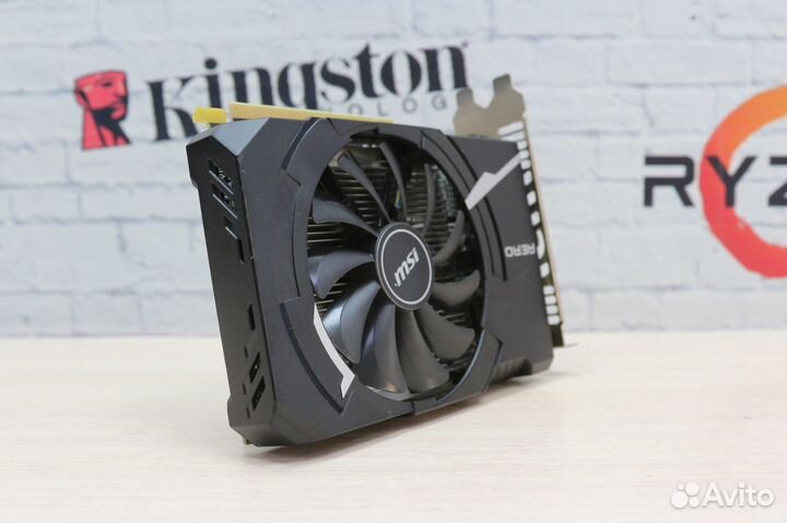 Видеокарта MSI Radeon aero RX 550 2Gb 128Bit