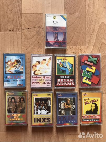 Аудиокассеты новые запечатанные