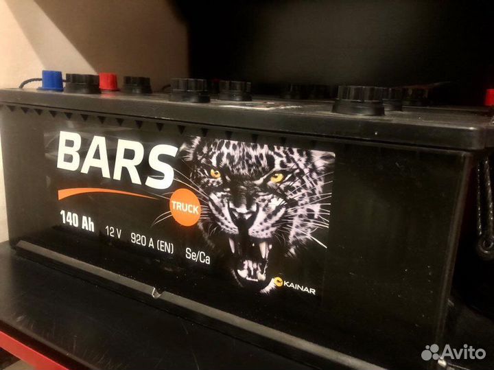 Аккумулятор Bars 140 Ah (обр.пол)