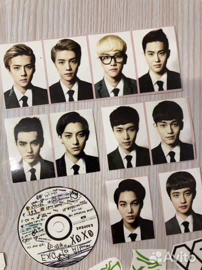 Переводные тату EXO k-pop
