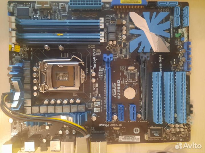 Материнская плата asus p7p550