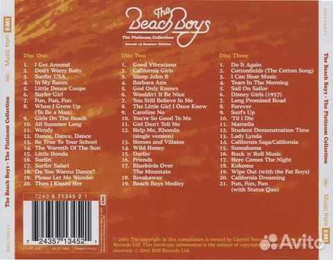 The Beach Boys / The Platinum Collection (Sounds O