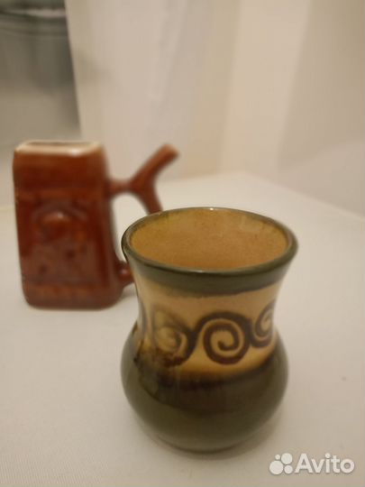 Кружка бюветница СССР и кувшинчик