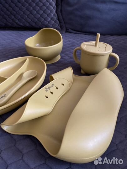 Силиконовая посуда для малышей