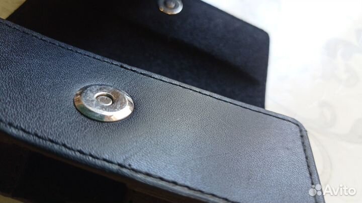 Сумка чехол для телефона поясная натуральная кожа