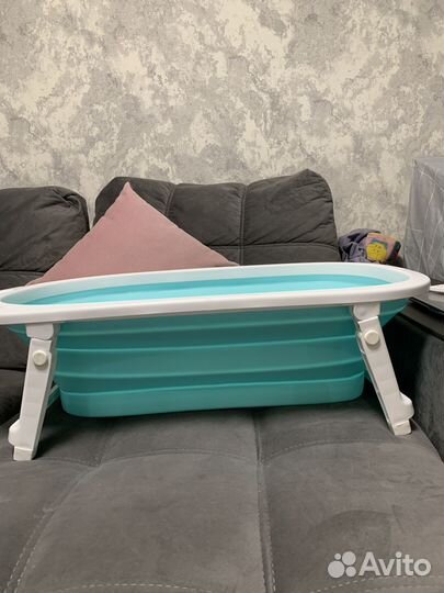 Детская ванночка для купания складная