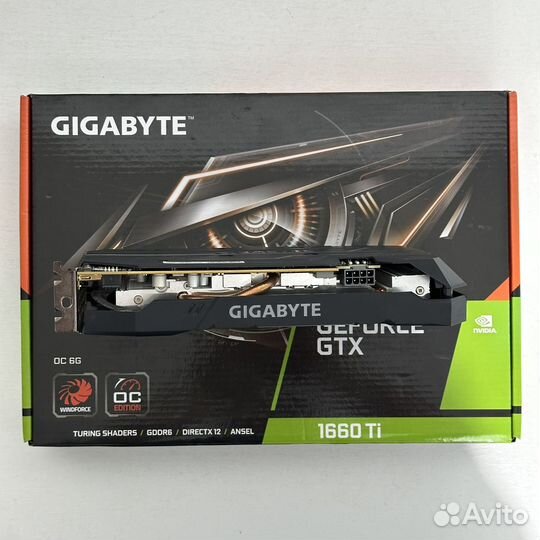 Видеокарта Gigabyte GTX 1660 Ti 6GB OC